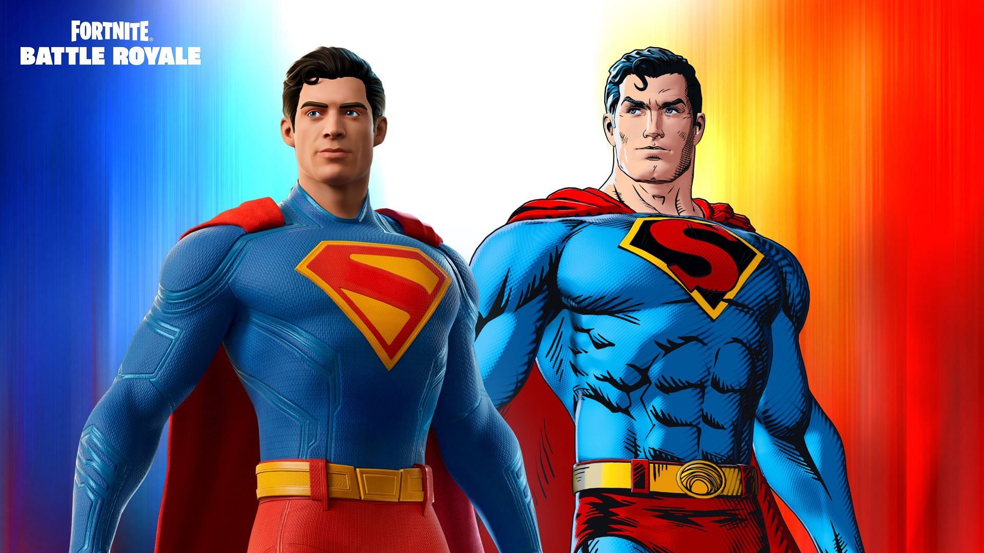 Gain 12 and 24 Account Levels, respectively, to unlock both variants of the Man of Steel (Image via Epic Games)